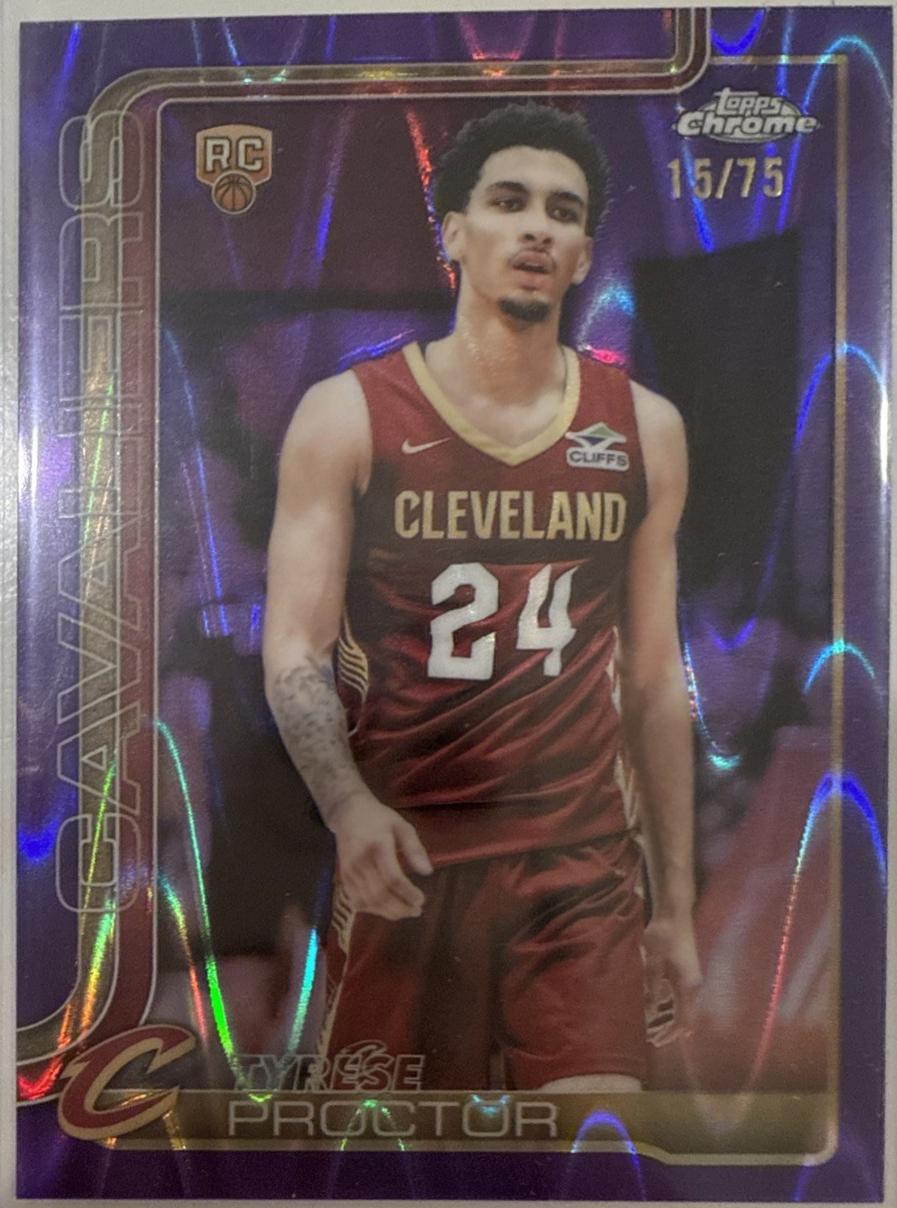Tyrese Proctor [RayWave Purple Refractor] #300