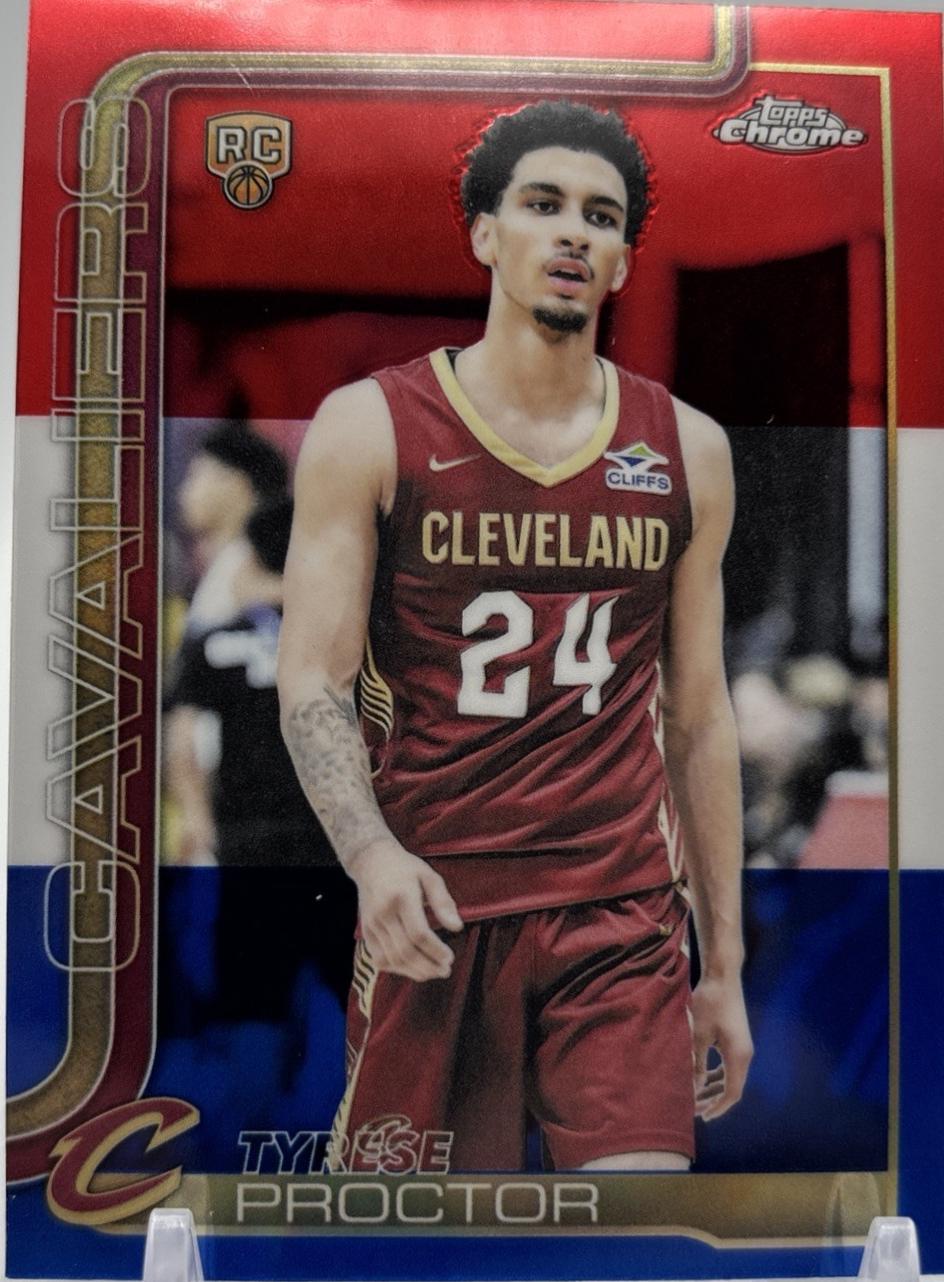 Tyrese Proctor [Red White Blue Refractor] #300