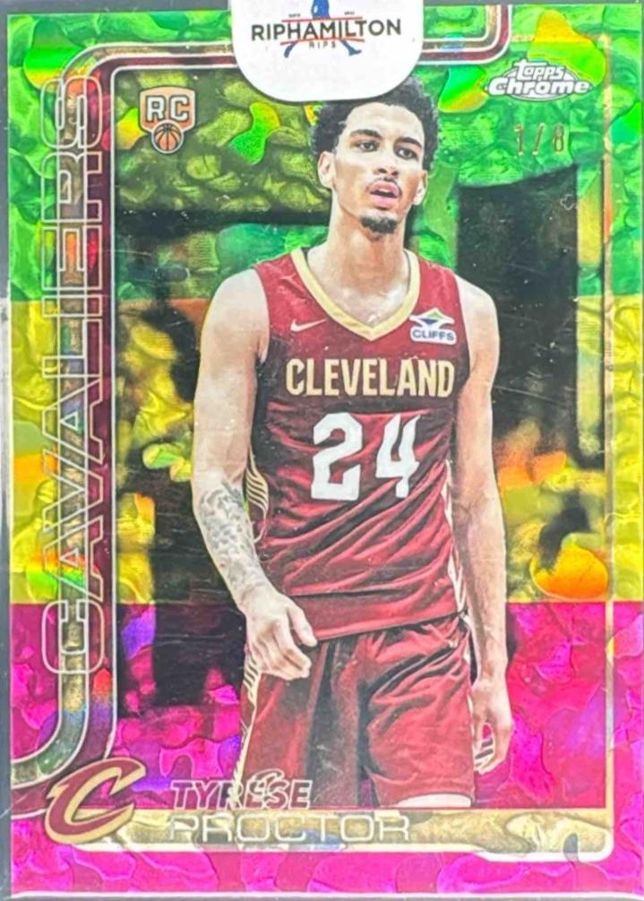 Tyrese Proctor [Tri-Color Refractor] #300