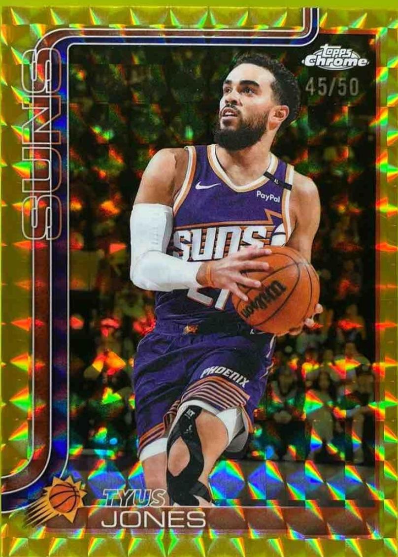 Tyus Jones [Gold Geometric Refractor] #146