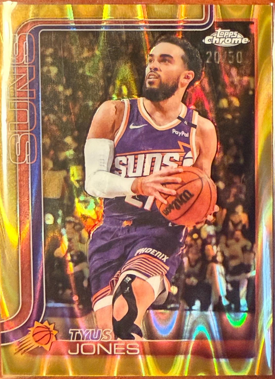 Tyus Jones [RayWave Gold Refractor] #146