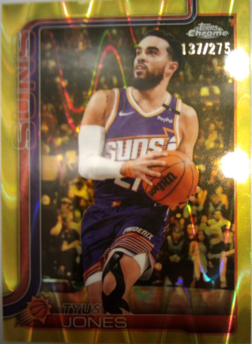 Tyus Jones [RayWave Yellow Refractor] #146