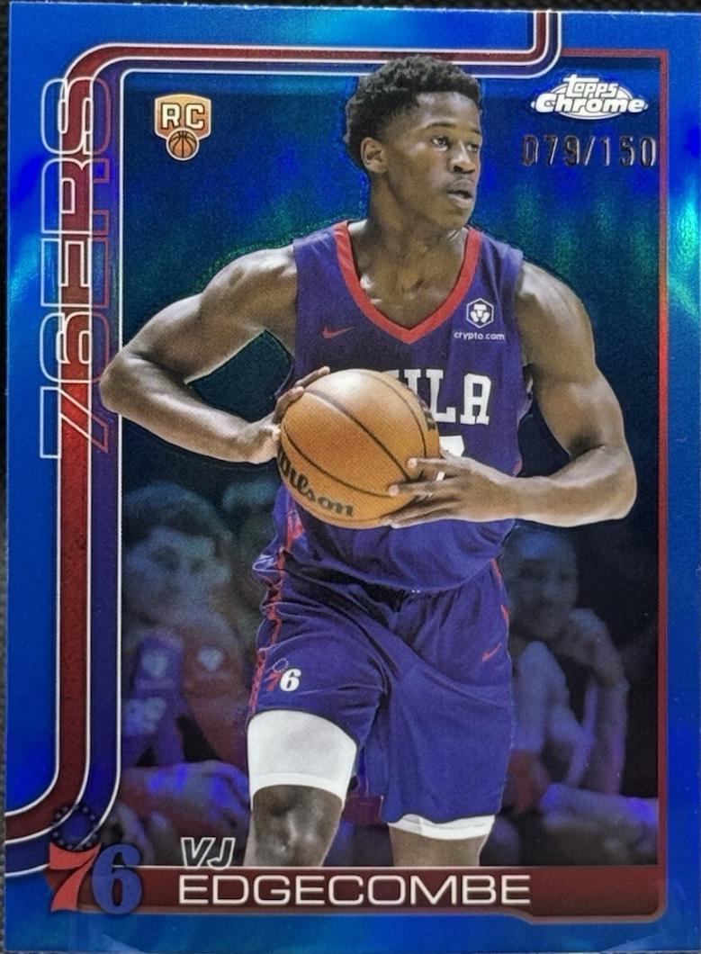 VJ Edgecombe [Blue Refractor] #253