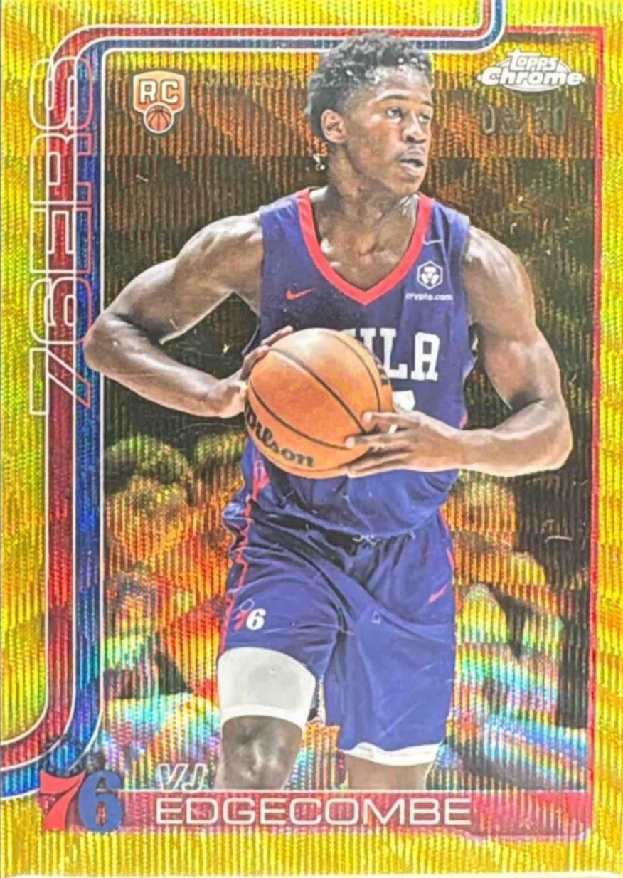 VJ Edgecombe [Gold Wave Refractor] #253