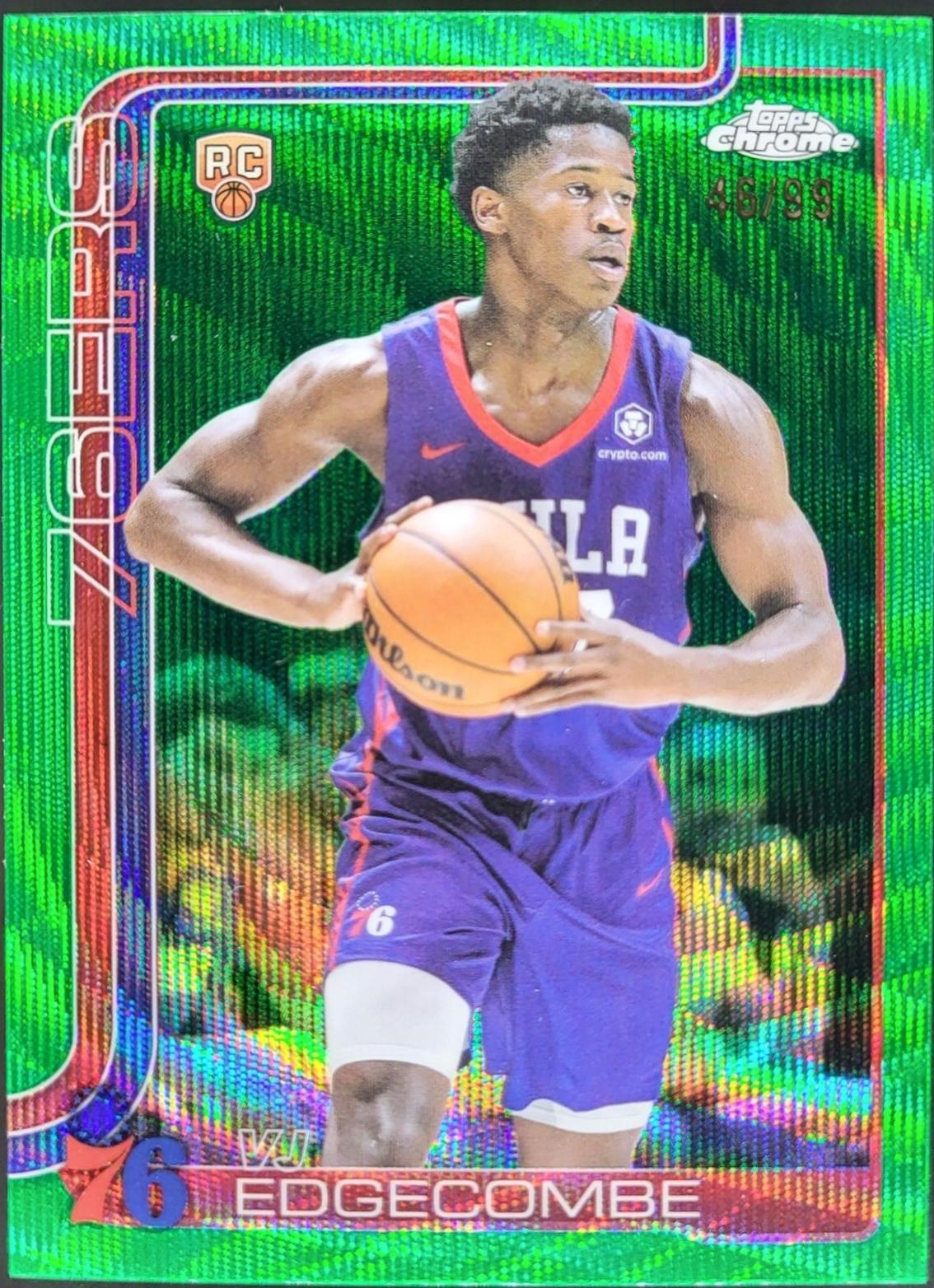 VJ Edgecombe [Green Wave Refractor] #253