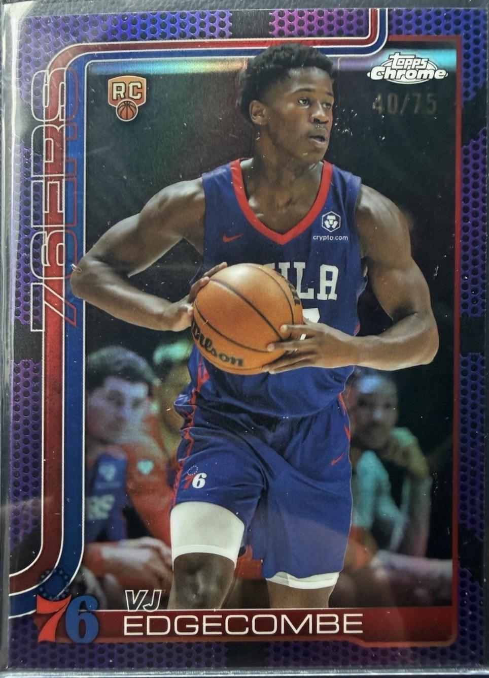 VJ Edgecombe [Purple Refractor] #253
