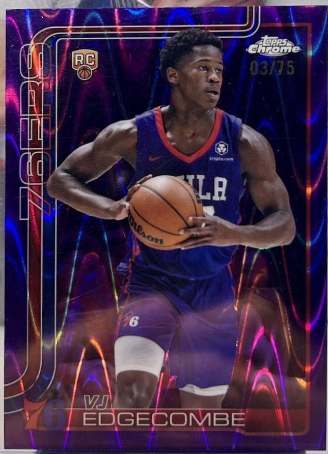 VJ Edgecombe [Purple Wave Refractor] #253