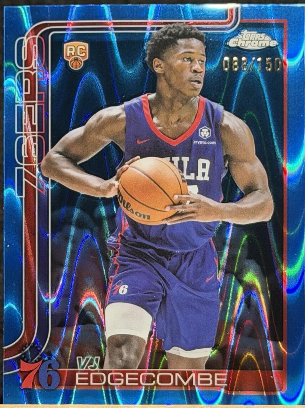 VJ Edgecombe [RayWave Blue Refractor] #253