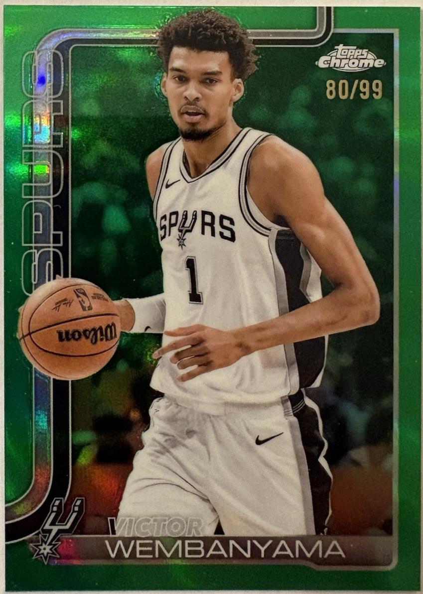 Victor Wembanyama [Green Refractor] #221