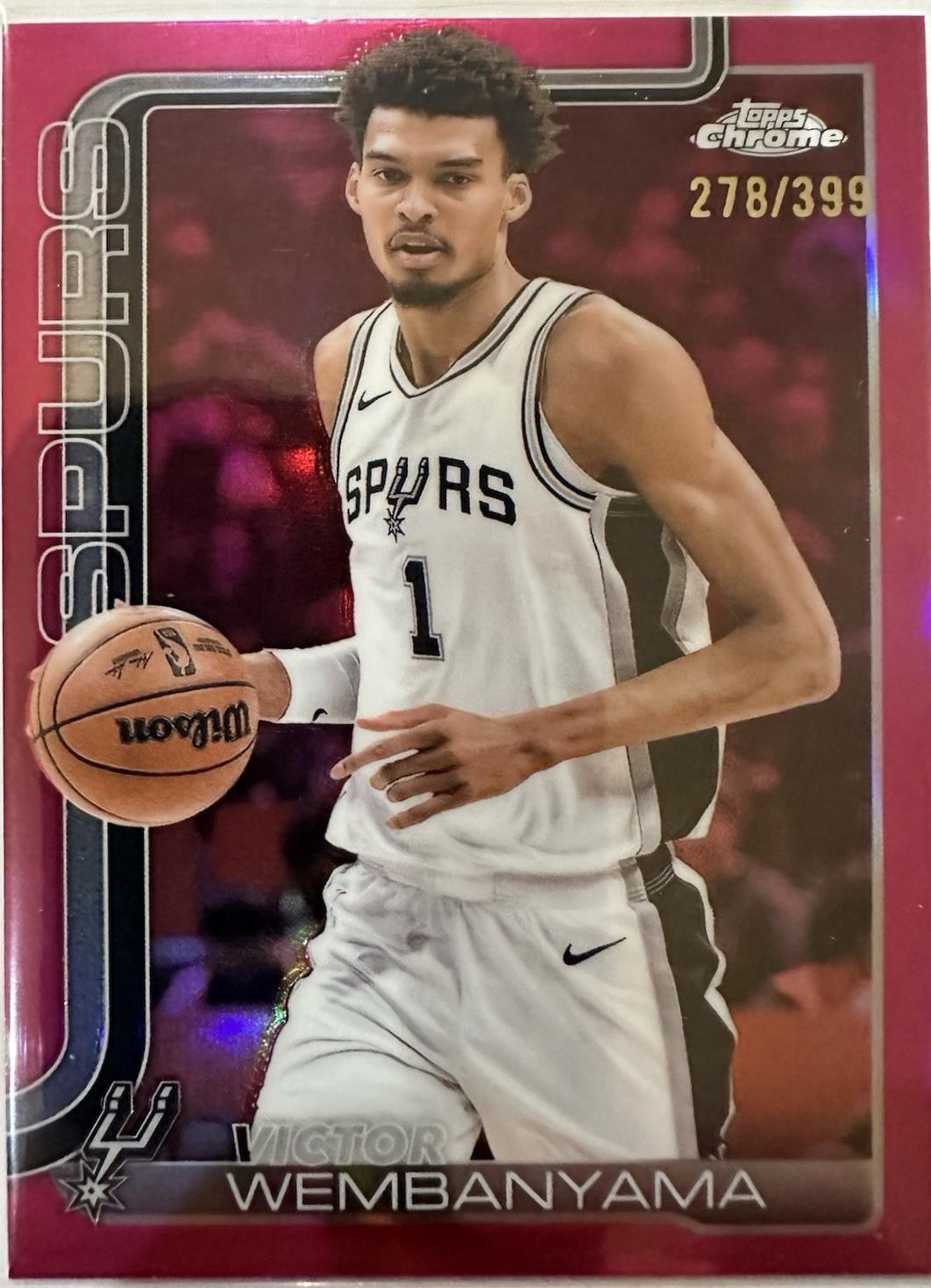 Victor Wembanyama [Magenta Refractor] #221