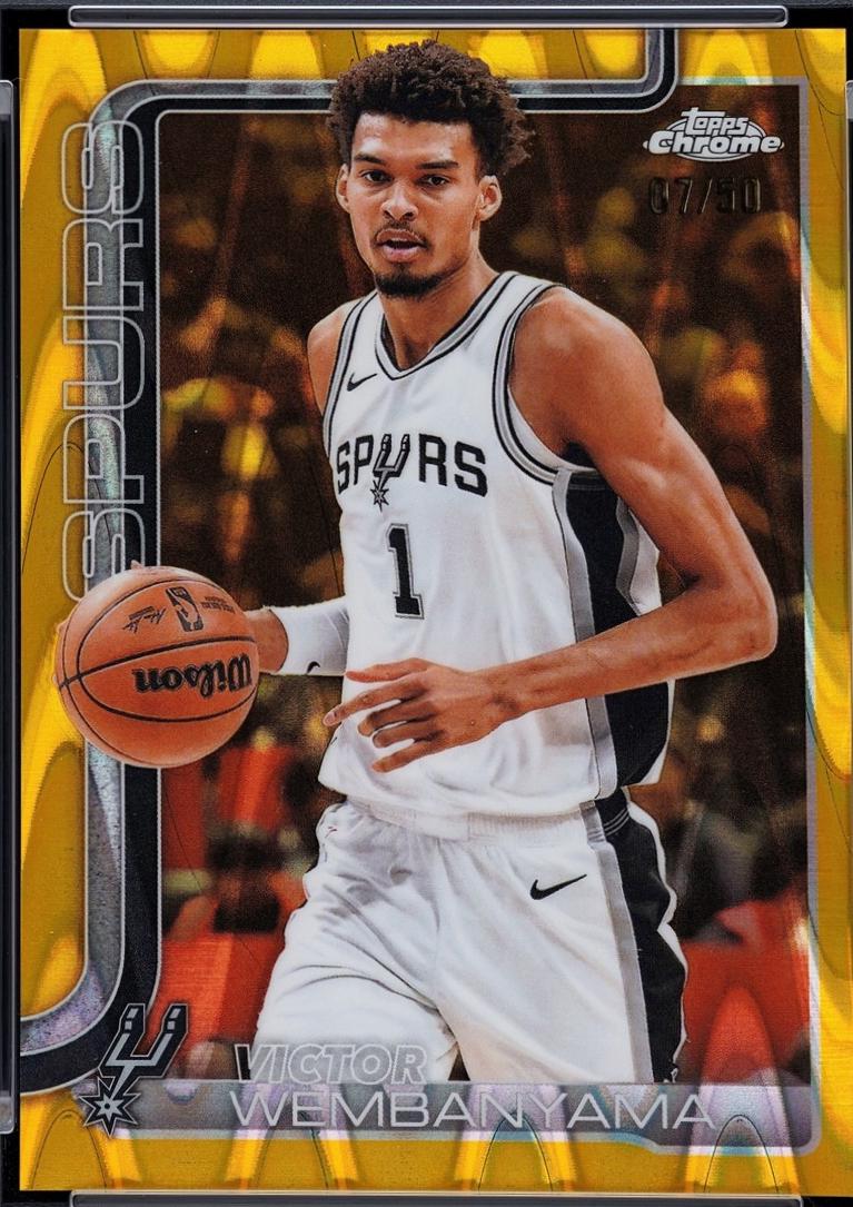 Victor Wembanyama [RayWave Gold Refractor] #221