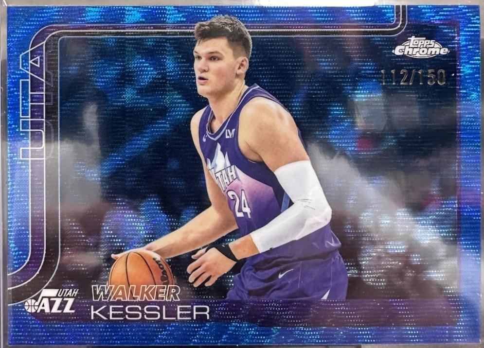 Walker Kessler [Blue Wave Refractor] #205