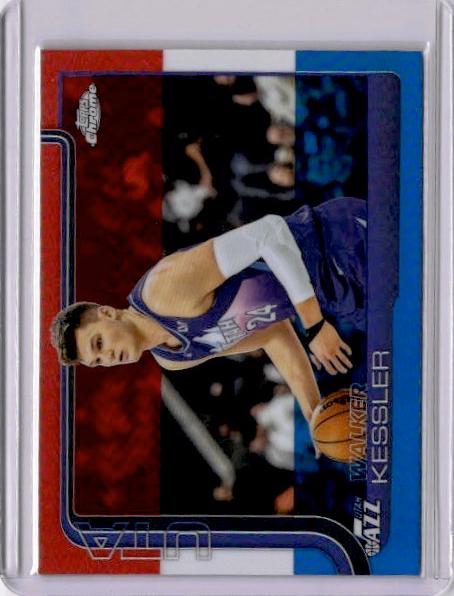 Walker Kessler [Red White Blue Refractor] #205