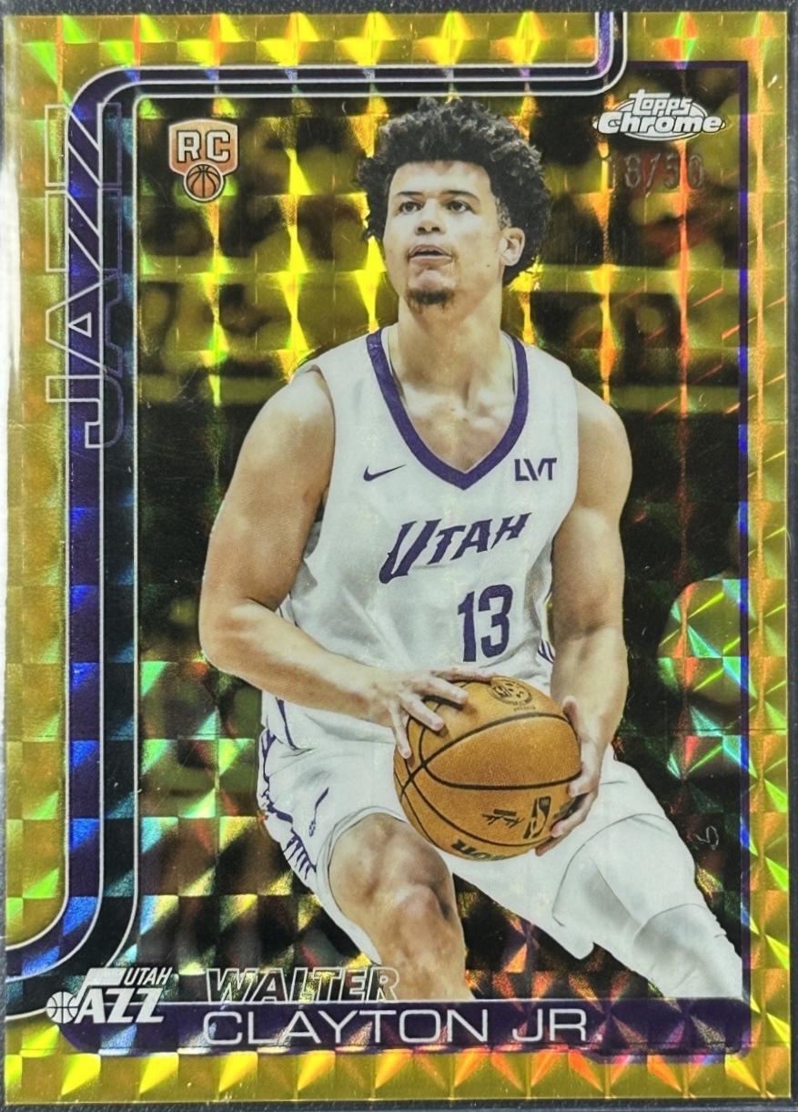 Walter Clayton Jr. [Gold Geometric Refractor] #268