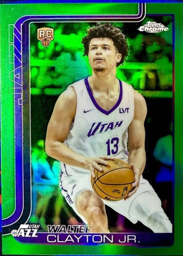 Walter Clayton Jr. [Green Refractor] #268