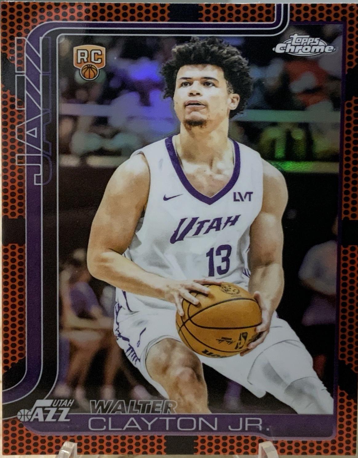 Walter Clayton Jr. [Orange Refractor] #268