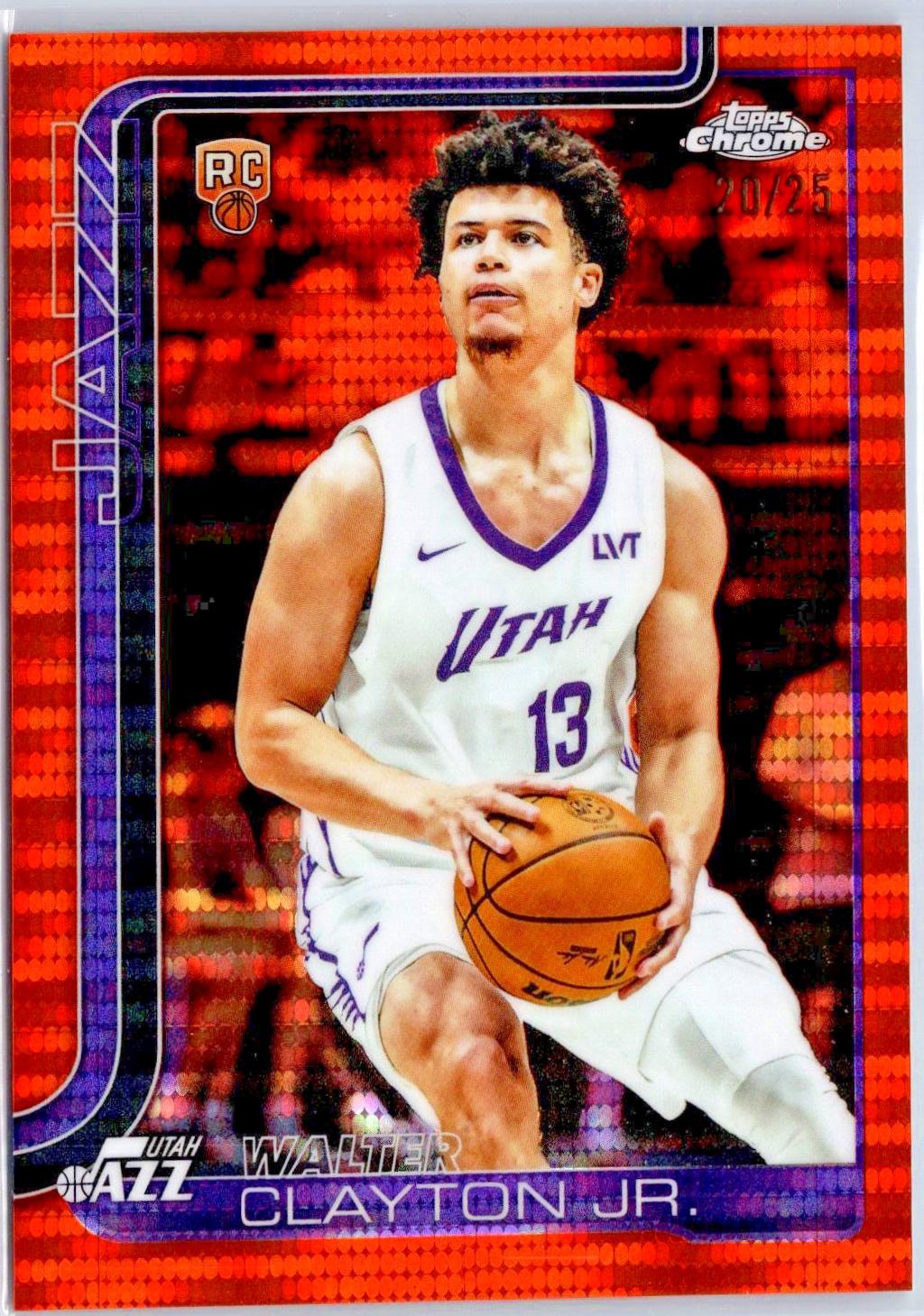 Walter Clayton Jr. [Pulsar Orange Refractor] #268