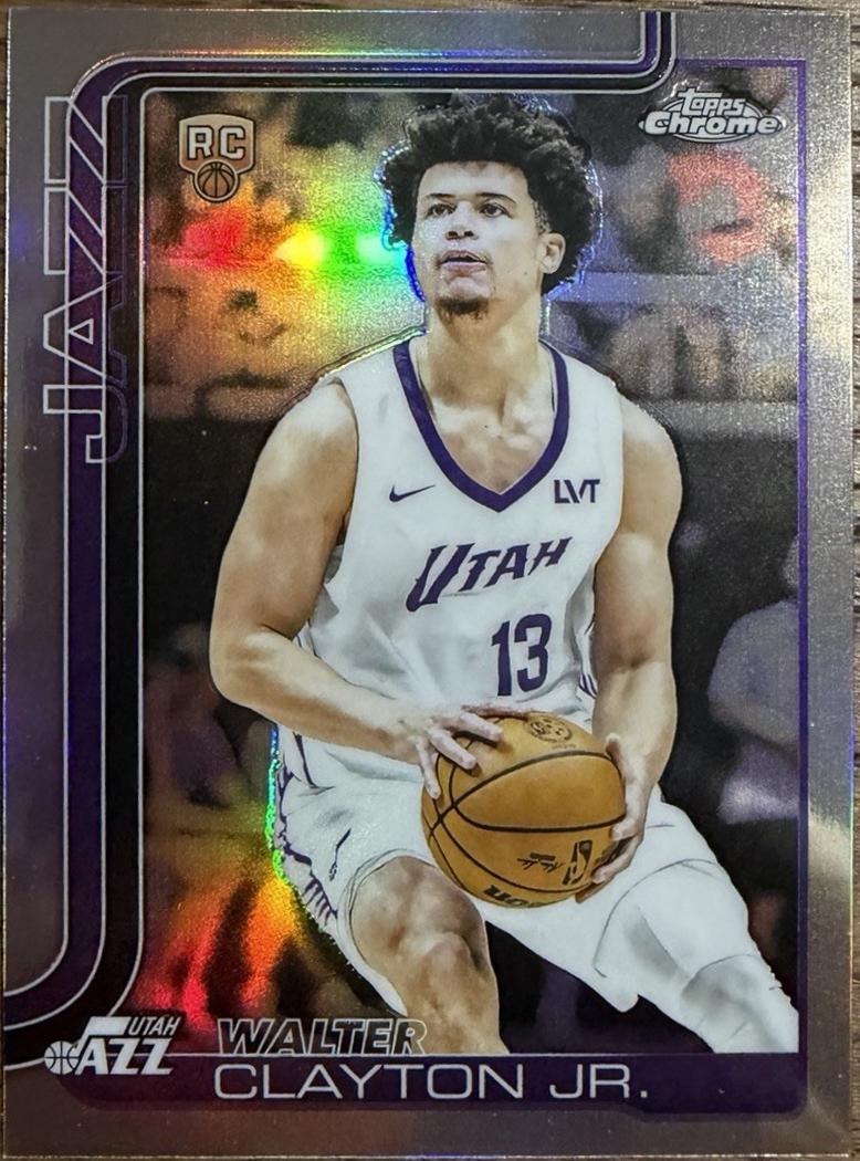 Walter Clayton Jr. [Purple Refractor] #268