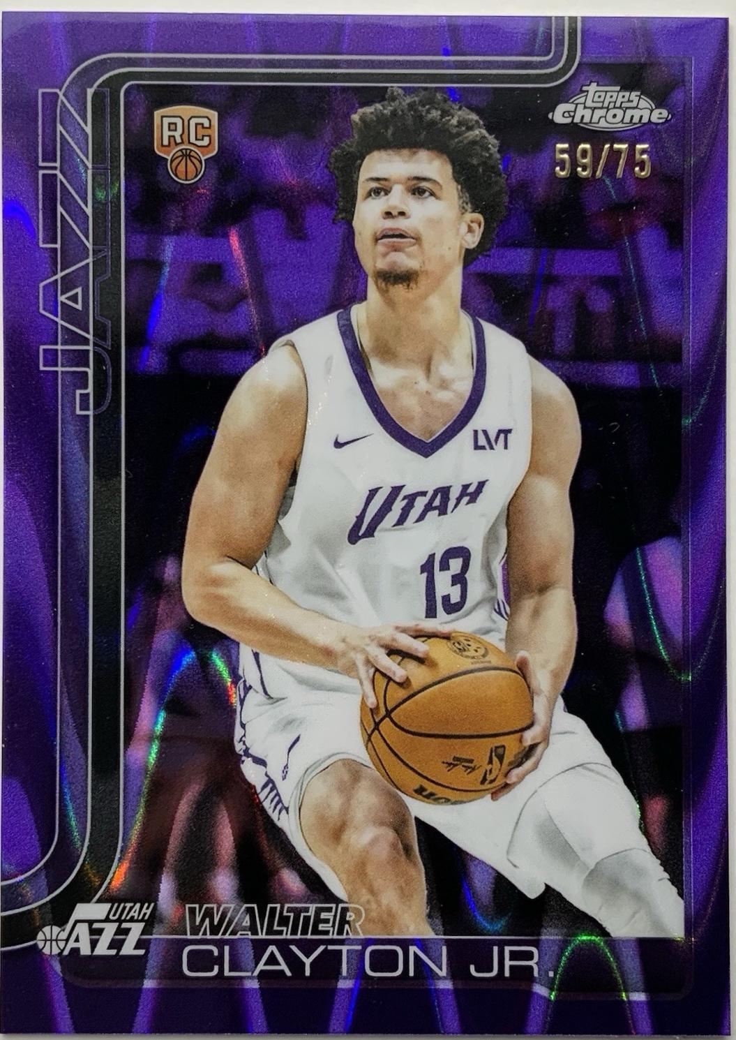 Walter Clayton Jr. [Purple Wave Refractor] #268