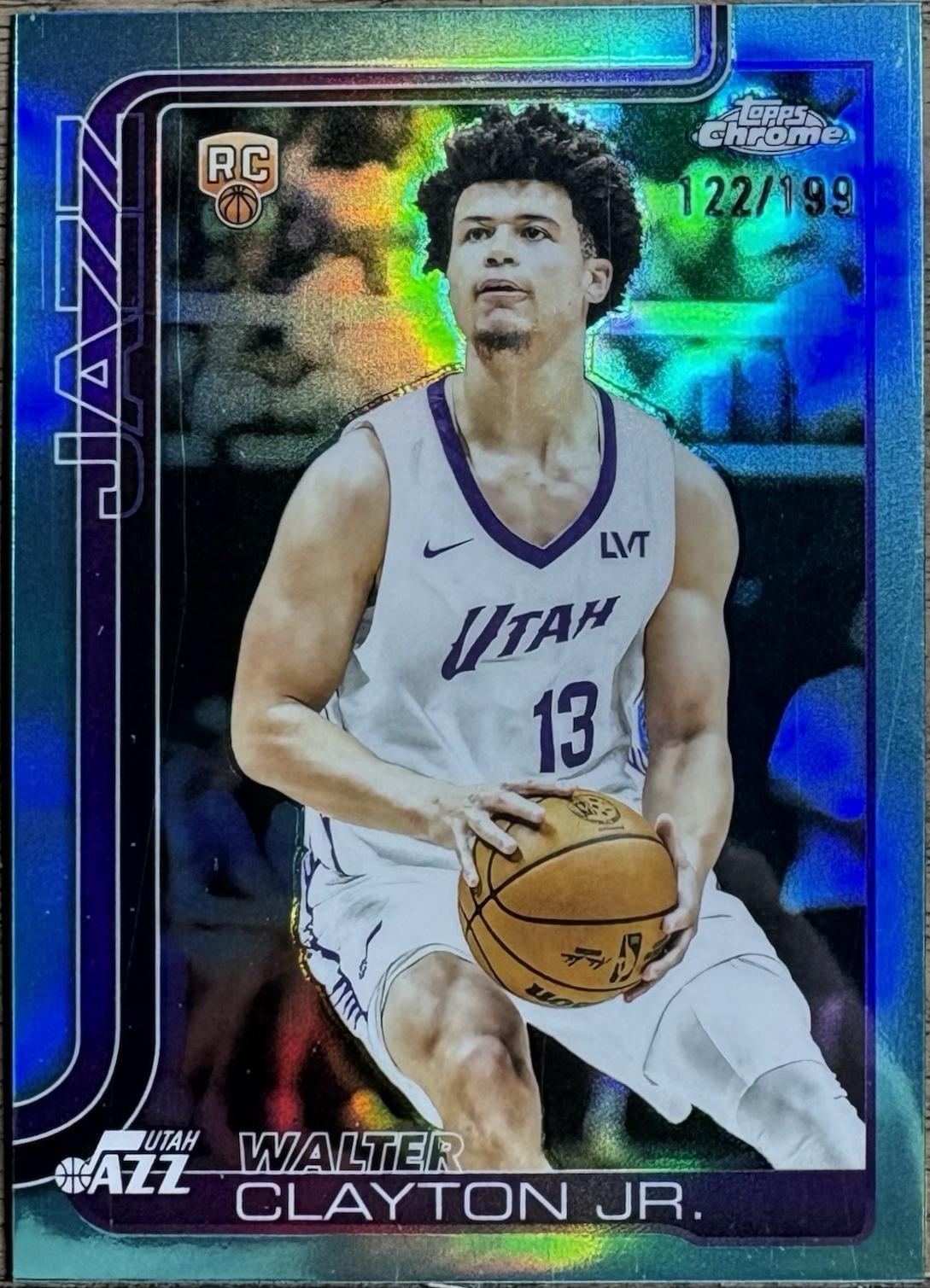 Walter Clayton Jr. [RayWave Aqua Refractor] #268