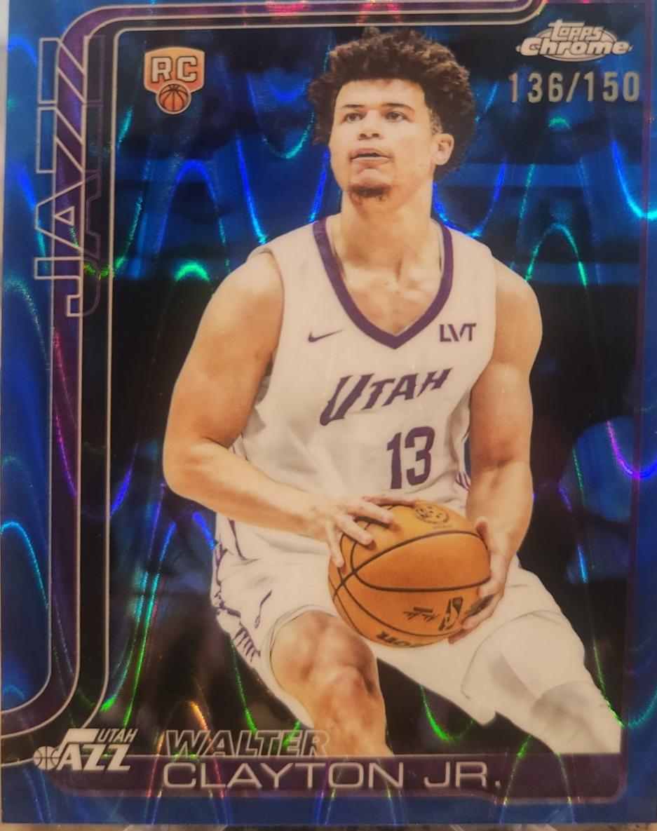 Walter Clayton Jr. [RayWave Blue Refractor] #268