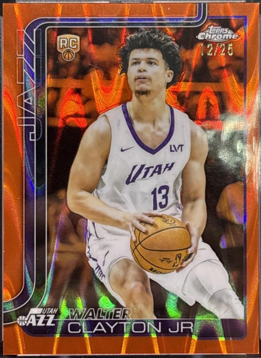 Walter Clayton Jr. [RayWave Orange Refractor] #268