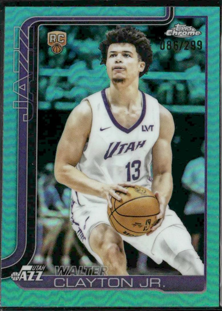 Walter Clayton Jr. [Teal Refractor] #268