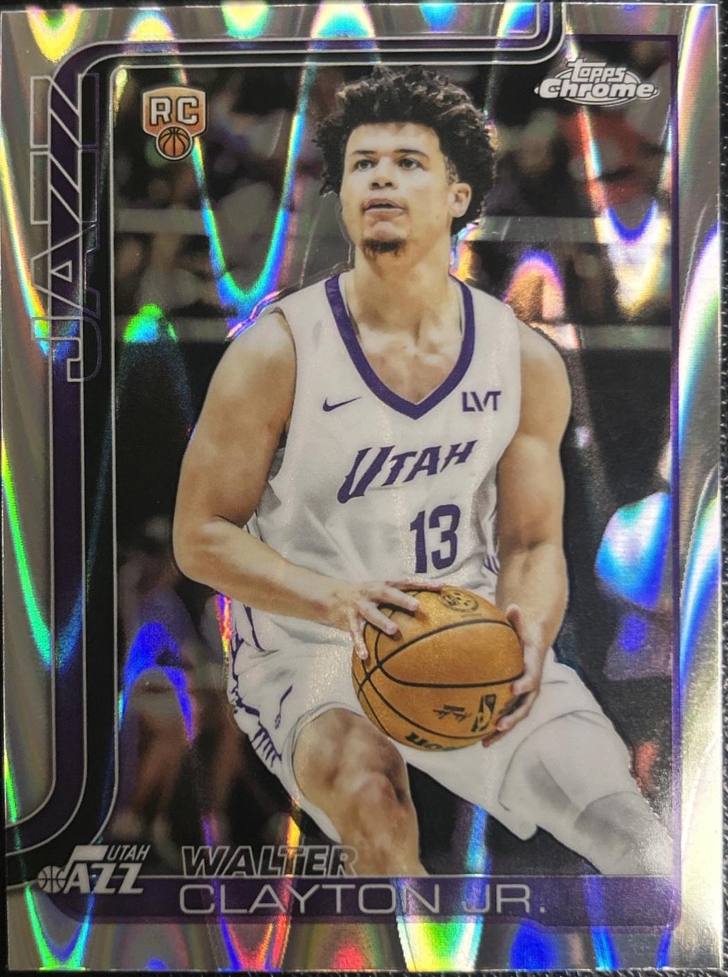 Walter Clayton Jr. [Wave Refractor] #268