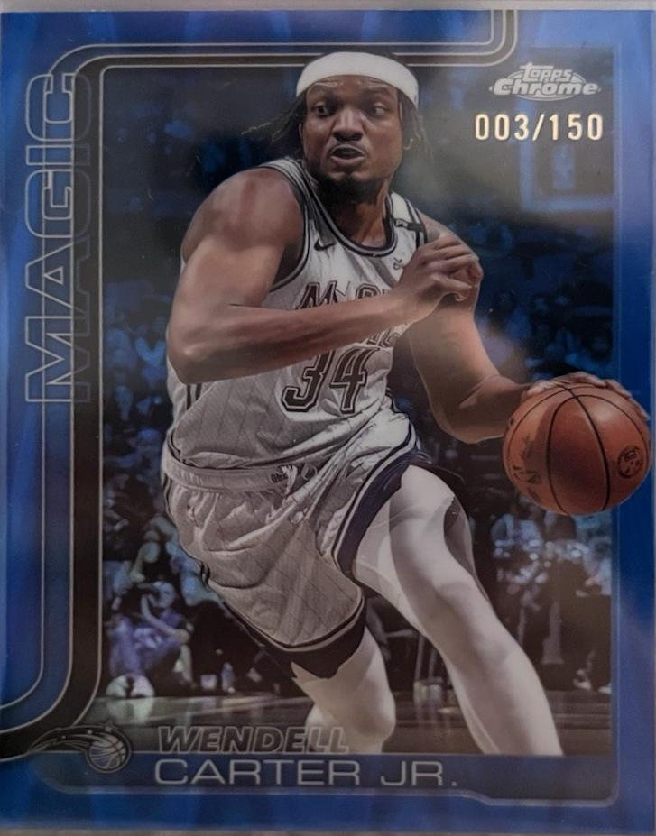 Wendell Carter Jr. [Blue Basketball Refractor] #113