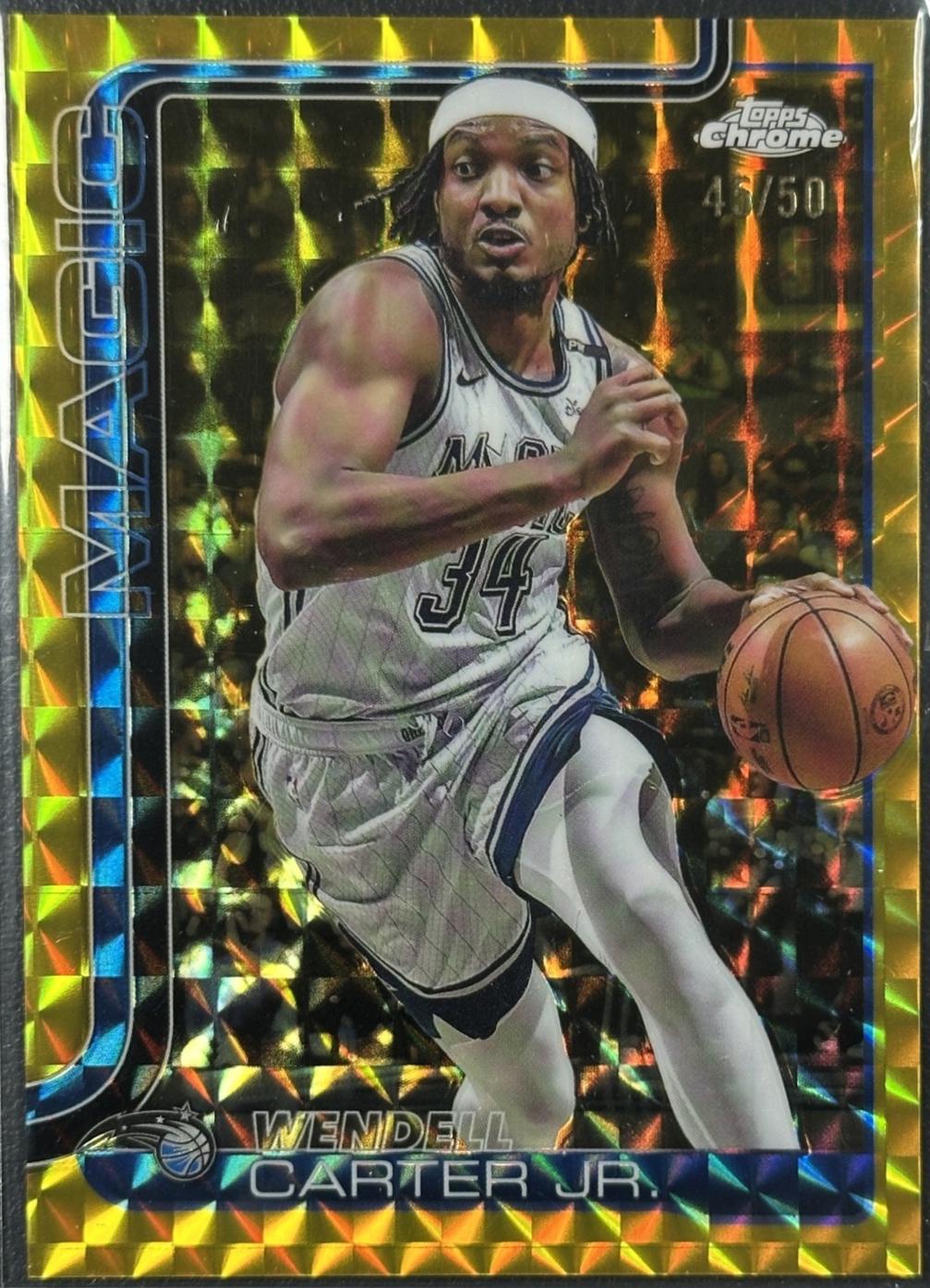 Wendell Carter Jr. [Gold Geometric Refractor] #113
