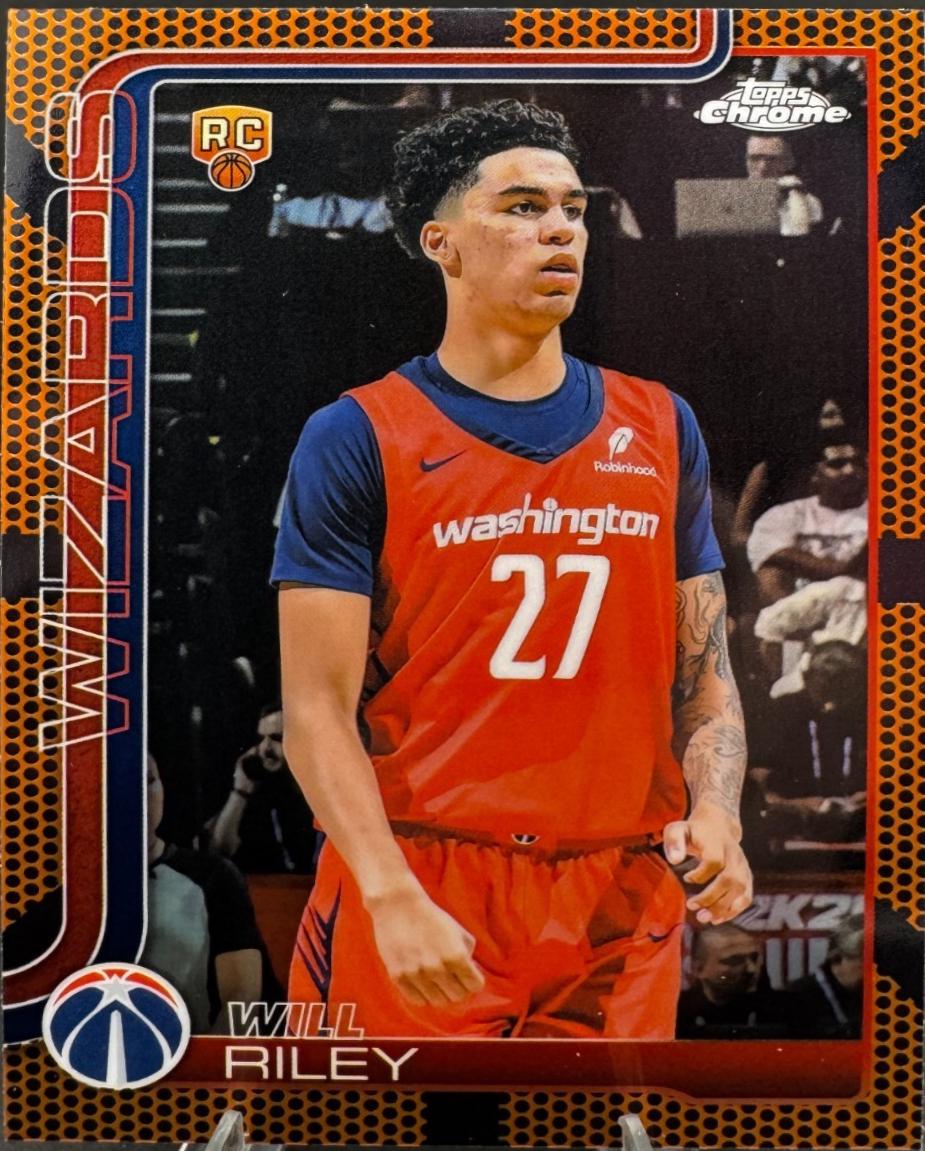 Will Riley [Orange Basketball Refractor] #271