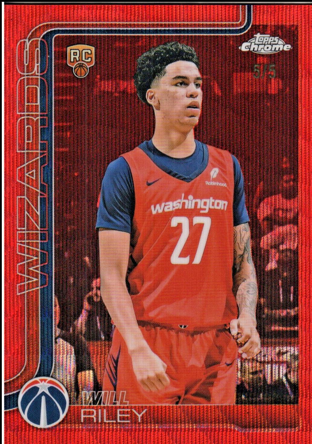 Will Riley [Red Basketball Refractor] #271