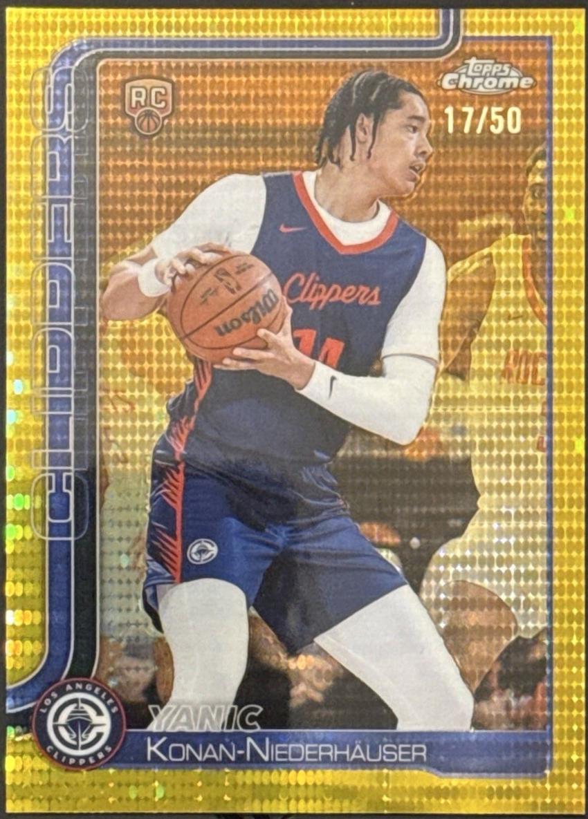 Yanic Konan-Niederhauser [Gold Basketball Refractor] #280