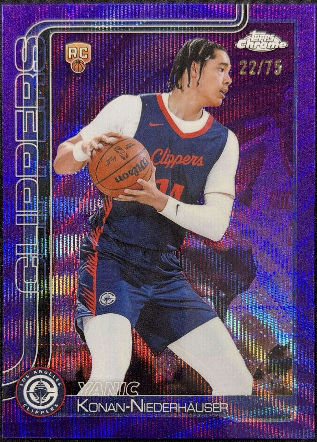 Yanic Konan-Niederhauser [Purple Wave Refractor] #280