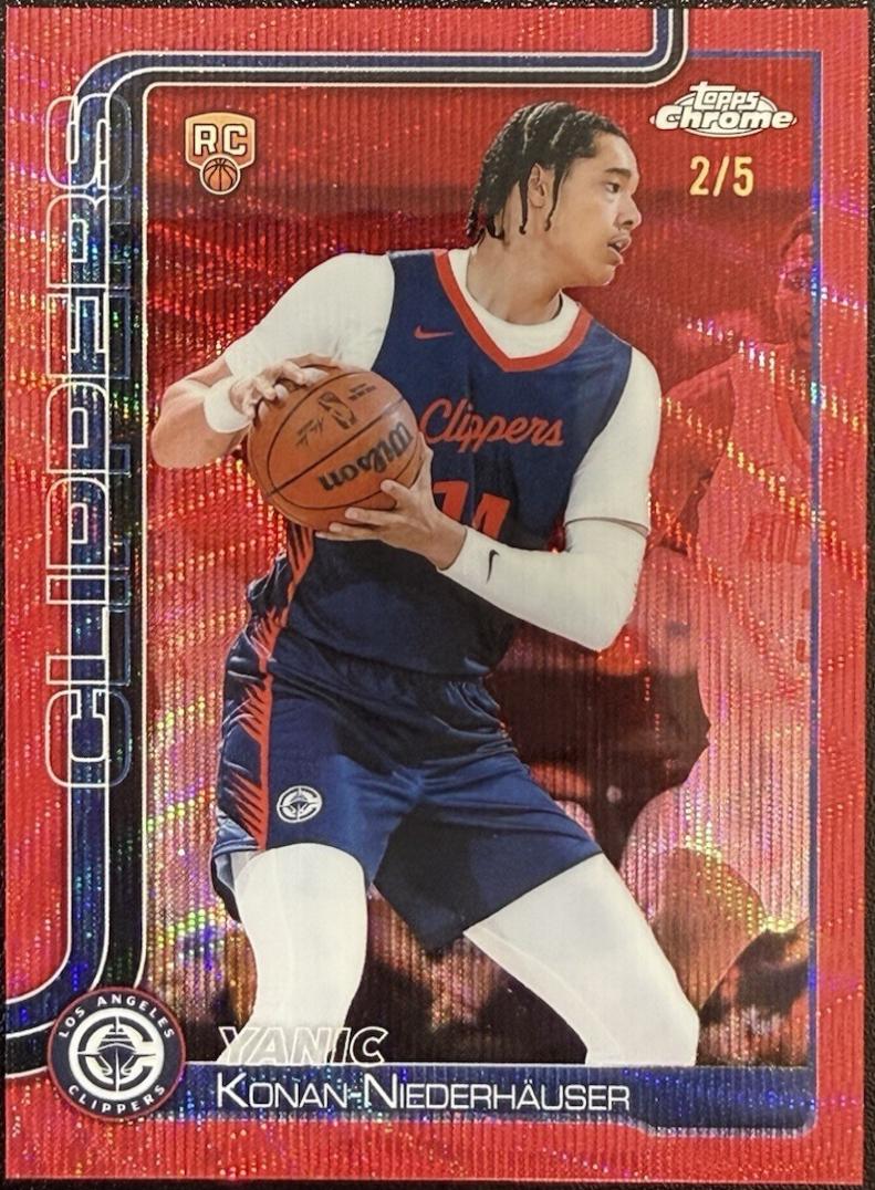 Yanic Konan-Niederhauser [Red Wave Refractor] #280