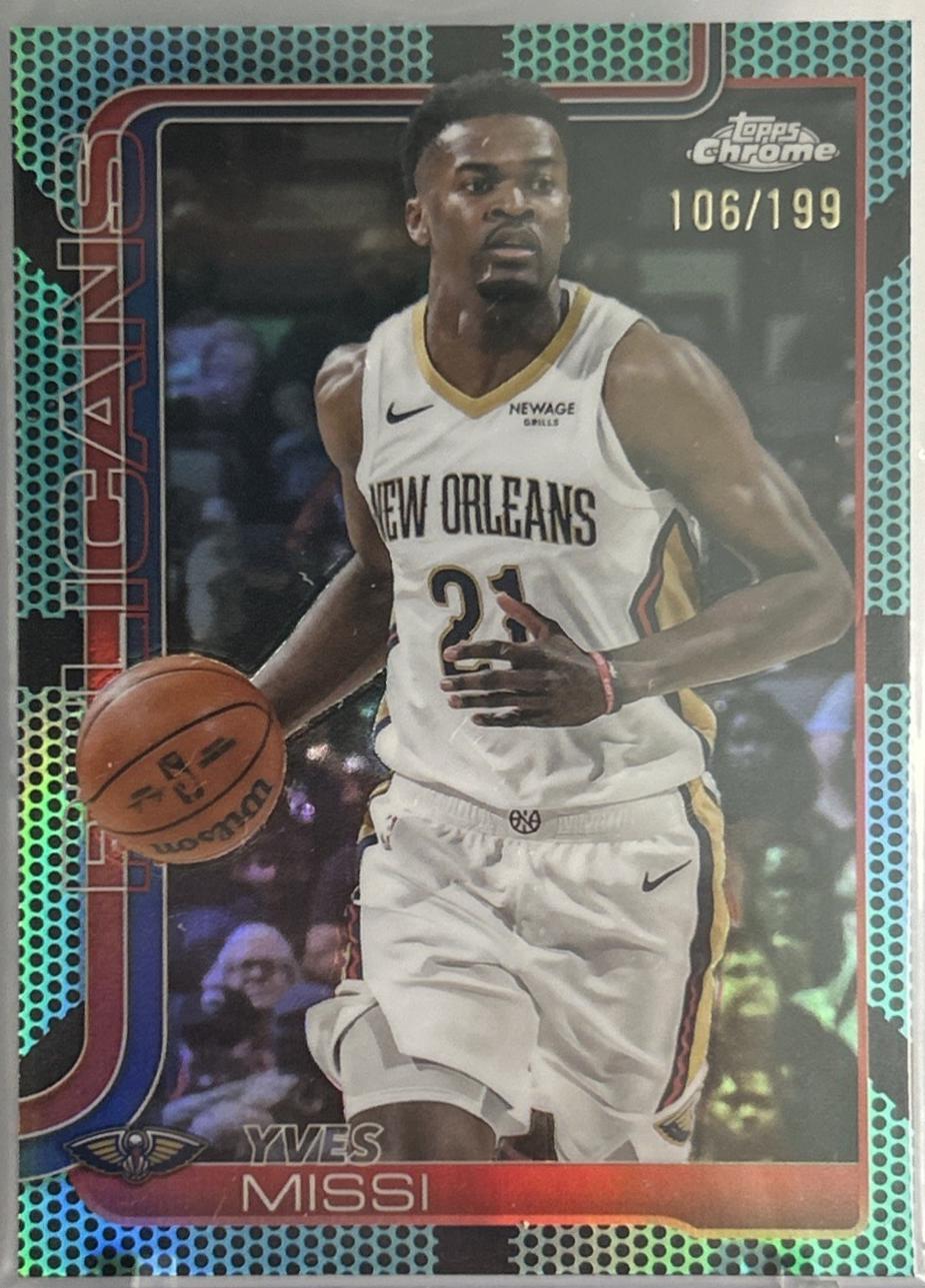 Yves Missi [Aqua Basketball Refractor] #102