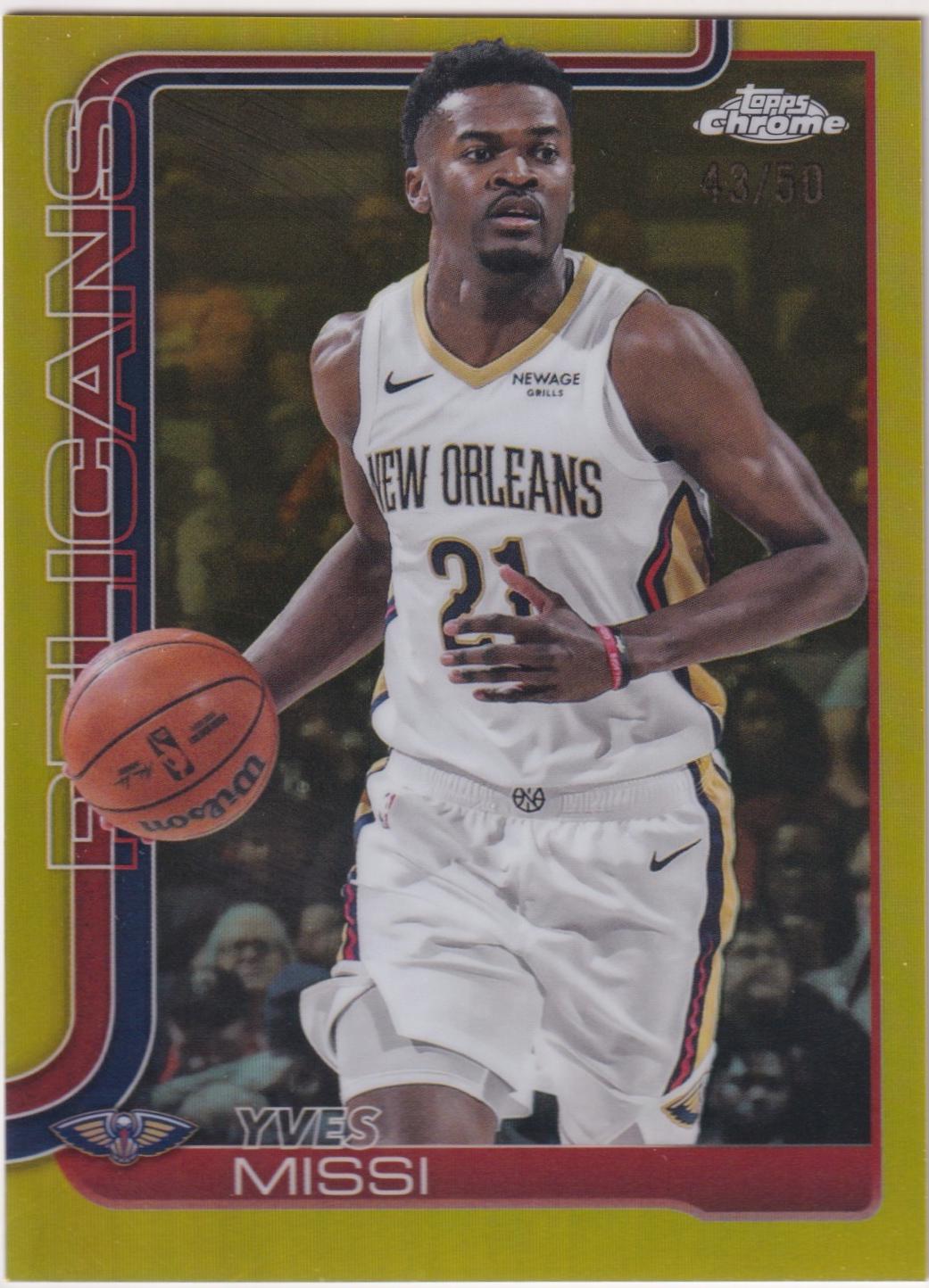 Yves Missi [Gold Refractor] #102