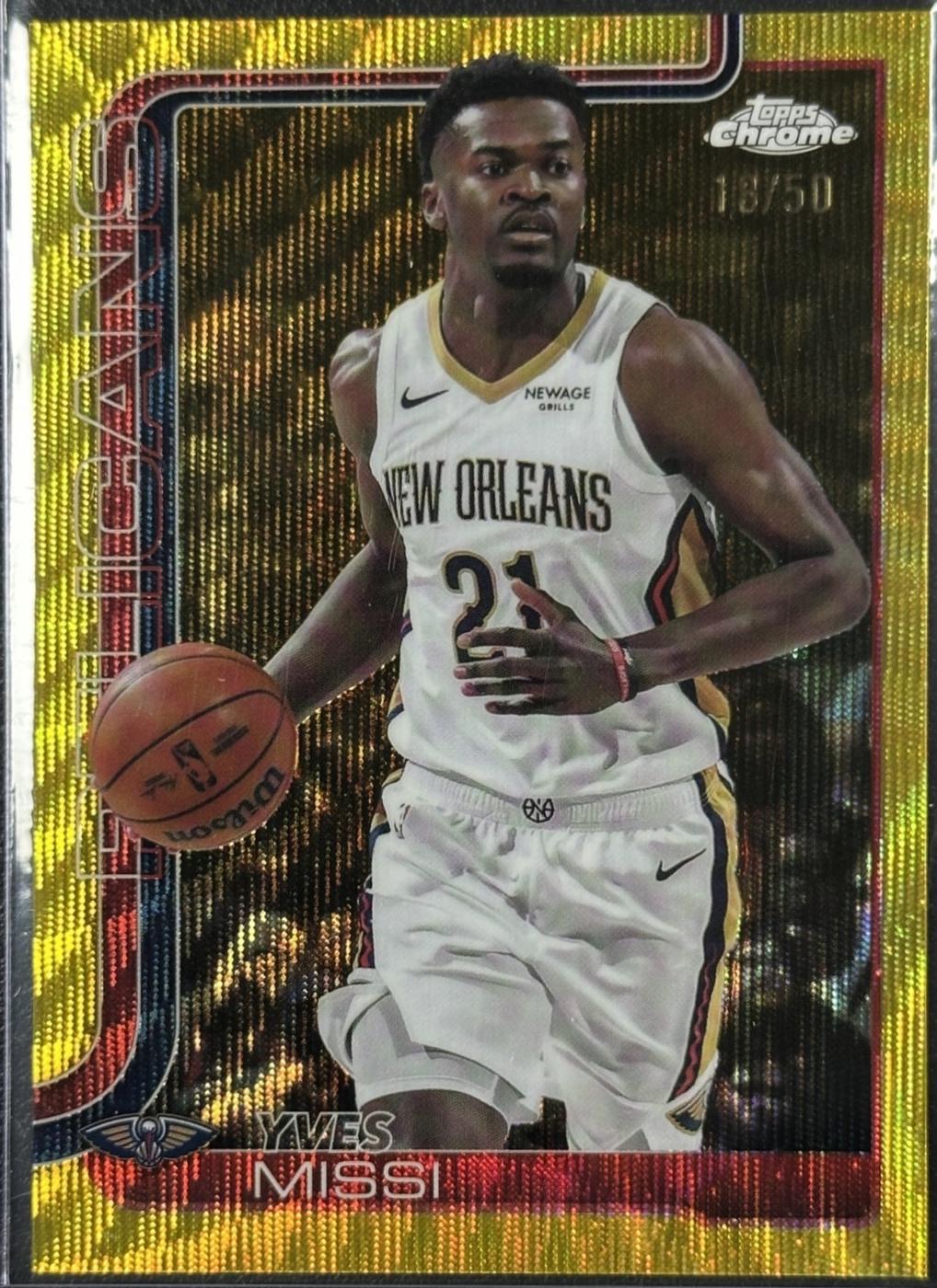 Yves Missi [Gold Wave Refractor] #102
