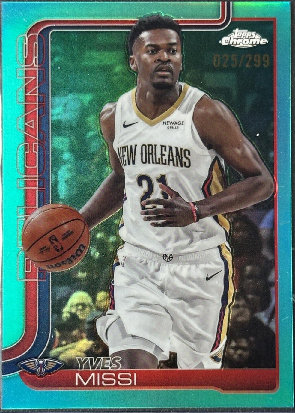 Yves Missi [Teal Refractor] #102