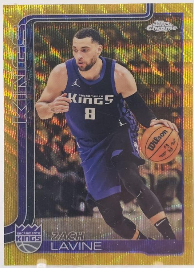 Zach LaVine [Gold Wave Refractor] #232