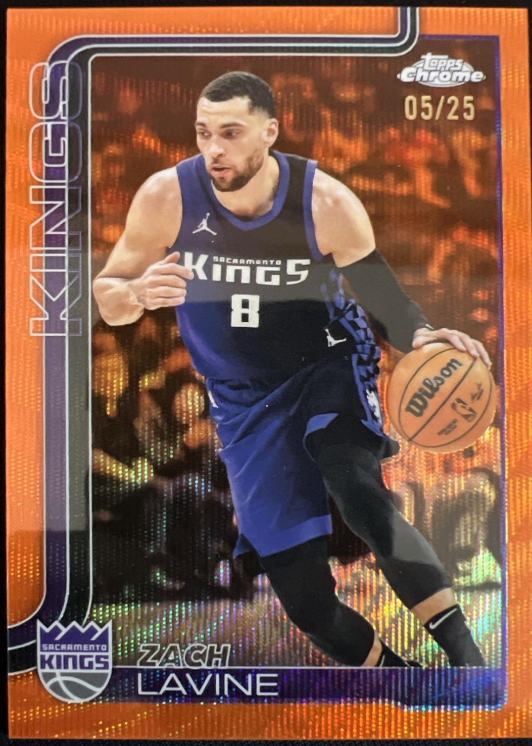 Zach LaVine [Orange Wave Refractor] #232