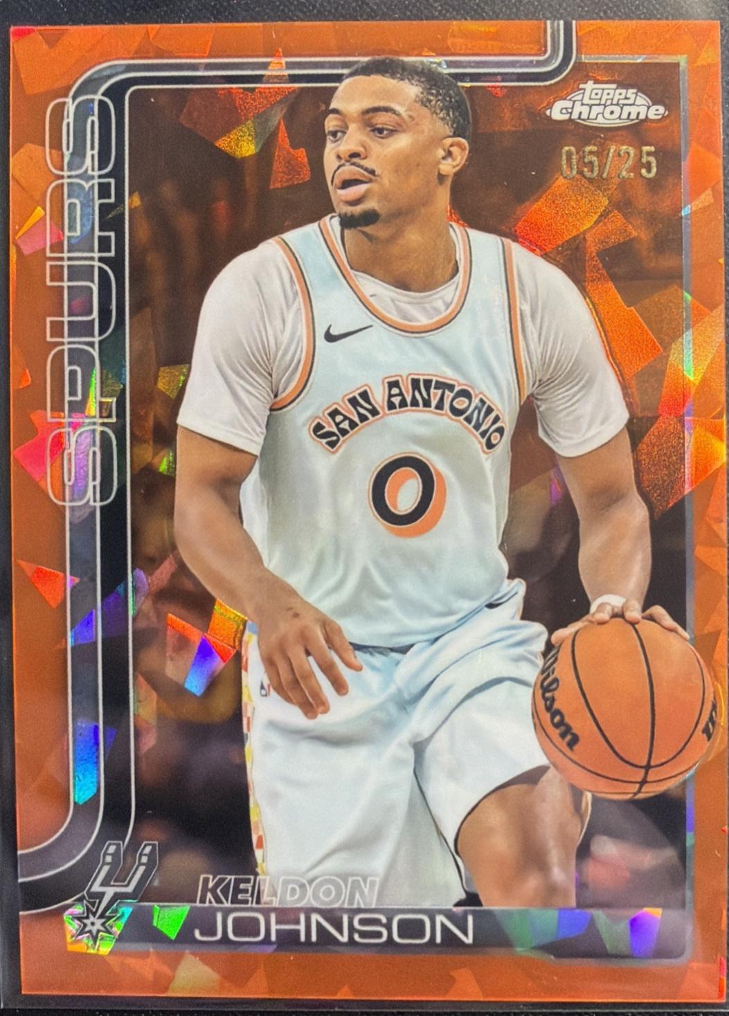 Keldon Johnson [Orange] #220