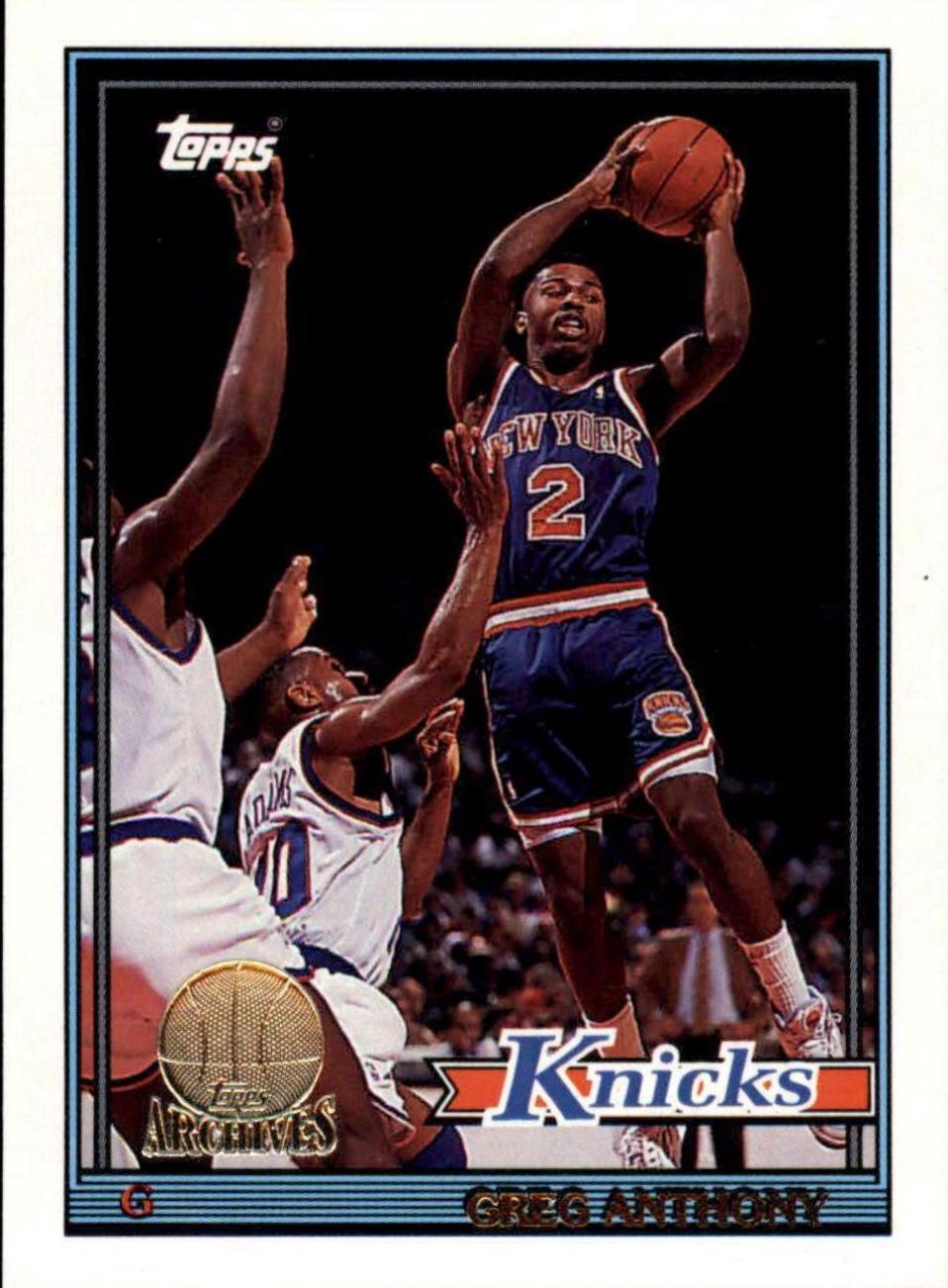 Greg Anthony [Gold] #141