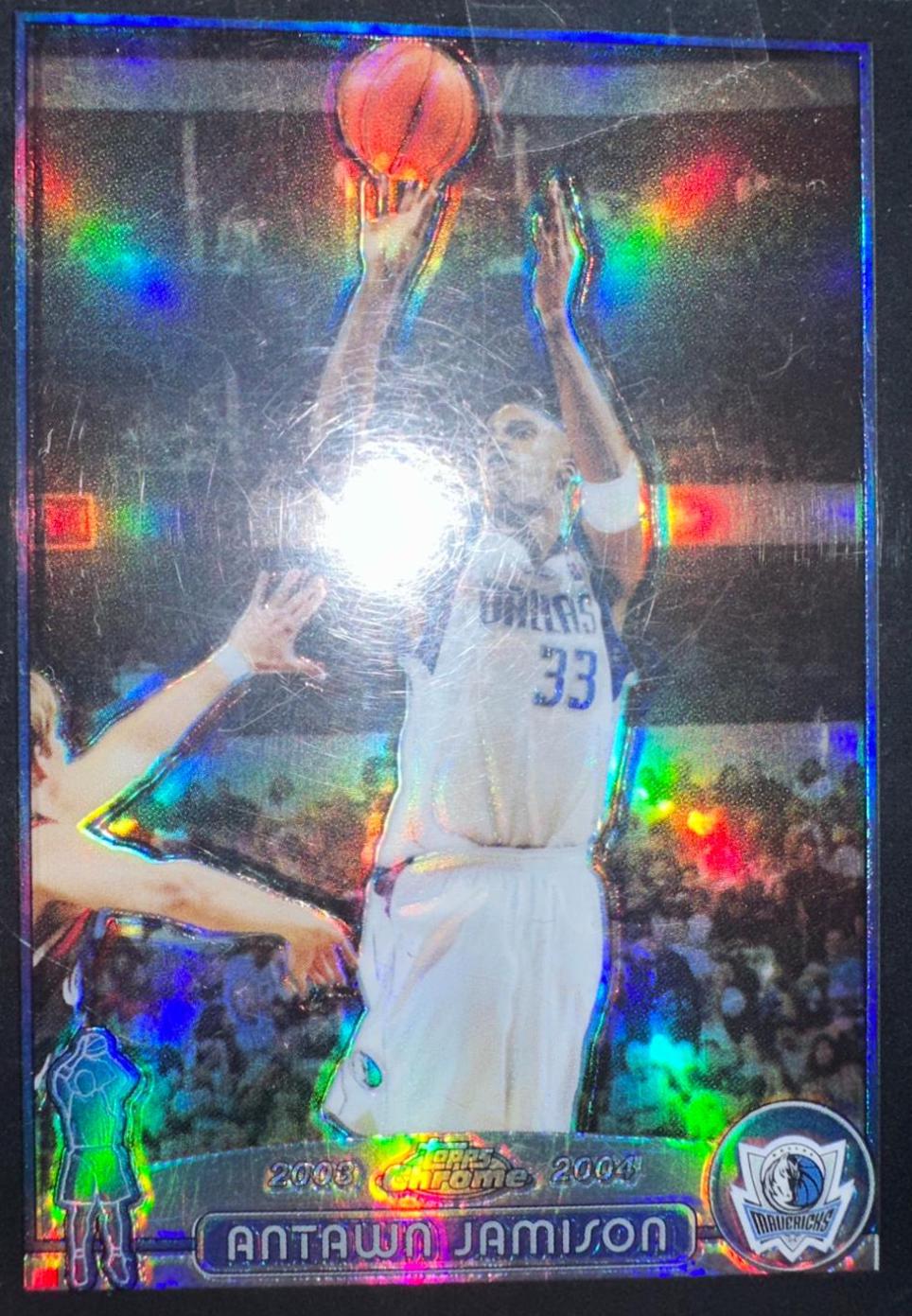 Antawn Jamison #61 (Black Refractor)