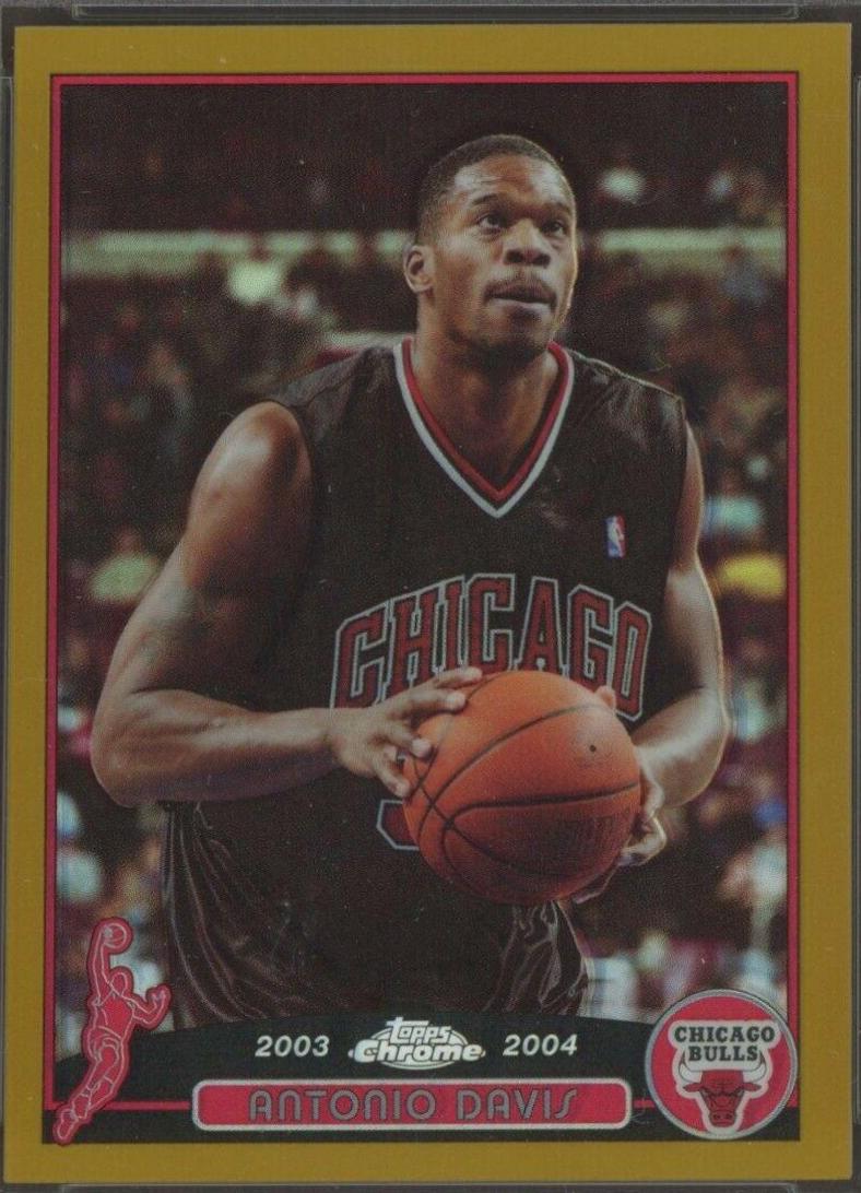 Antonio Davis [Gold Refractor] #93