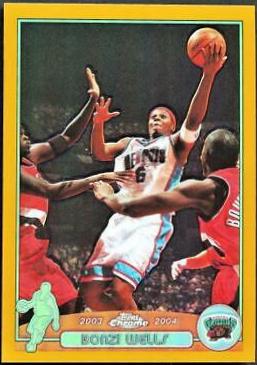 Bonzi Wells [Gold Refractor] #71