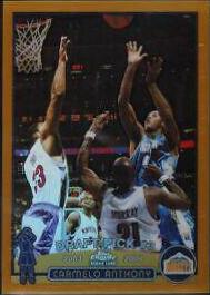 Carmelo Anthony [Gold Refractor] #113