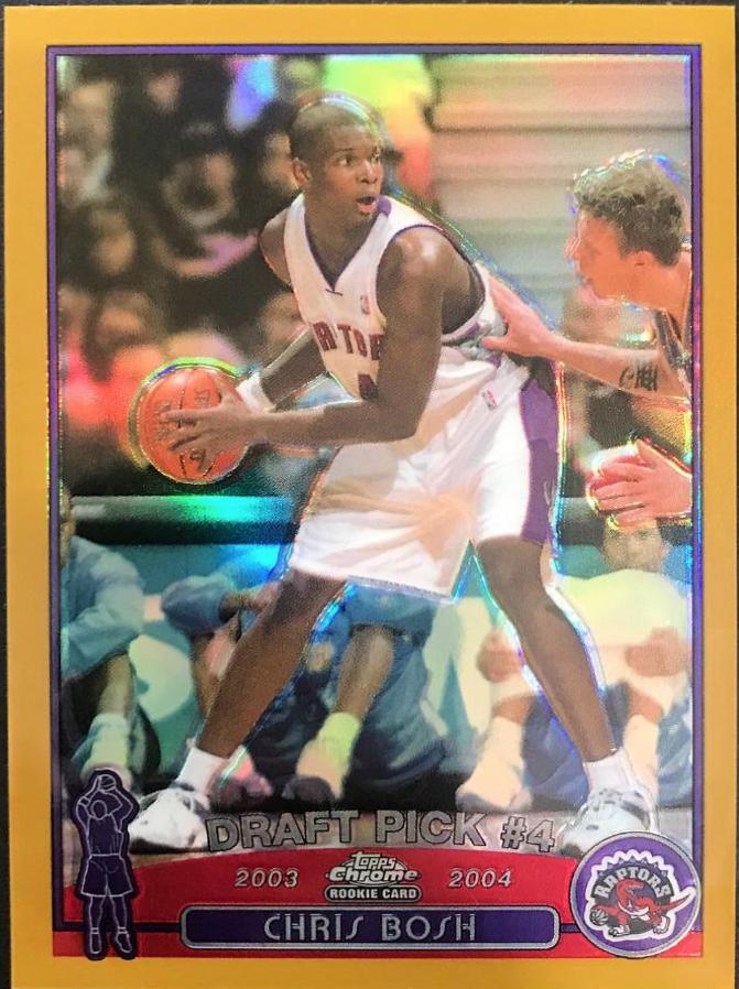 Chris Bosh [Gold Refractor] #114