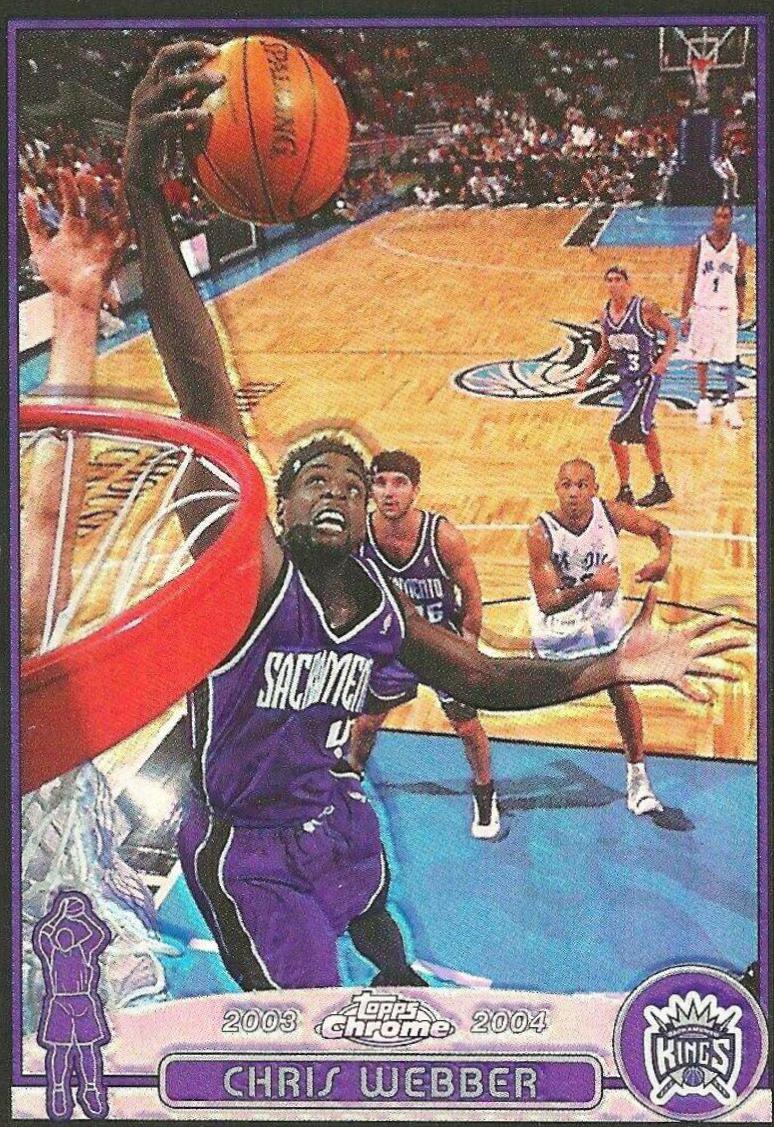 Chris Webber [Black Refractor] #4