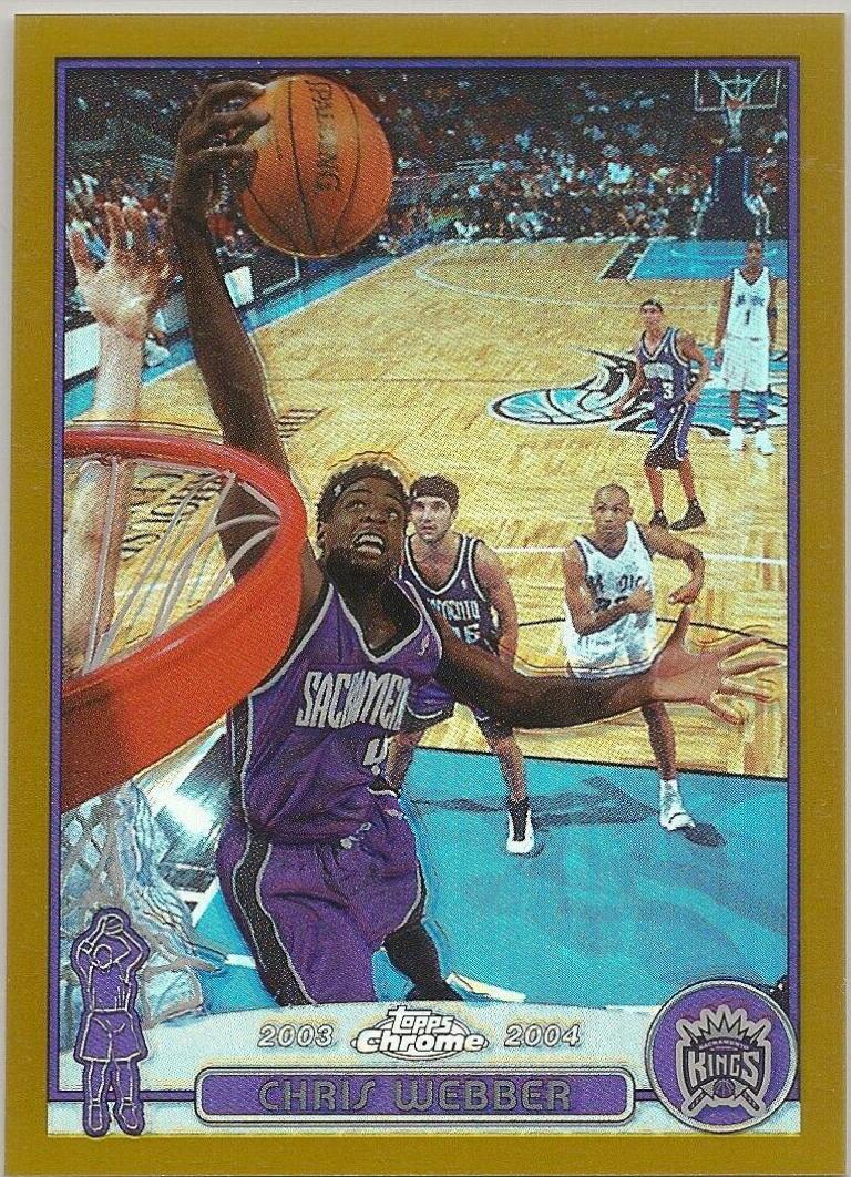 Chris Webber [Gold Refractor] #4